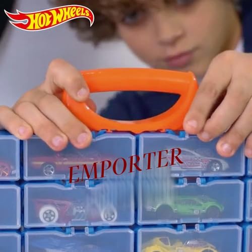 Mallette de collecte Hot Wheels Multibrick boîte rangement vitrine HWCC8C - 5