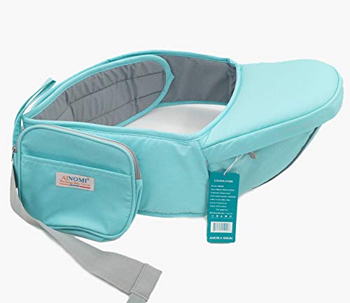 Ainomi Baby heupdrager heupzitje hipseat met afneembare tas draaghulp kleine kinderen taille kruk licht babydrager… - Image 7