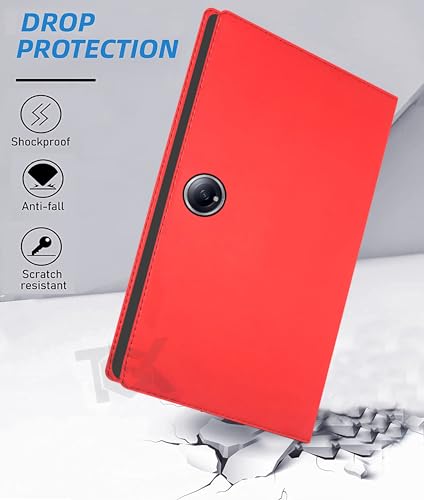 Image of TGK Flip Case Cover for OnePlus Pad 2 12.1 inch Tablet (Red)