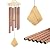 Howarmer Wind Chimes Outdoor Deep Tone, Wind Chimes for Outside, Memorial Wind Chimes with Hook as Gifts for Mother's Day/Housewarming/Christmas, Patio, Garden, Yard, Home Décor, Copper