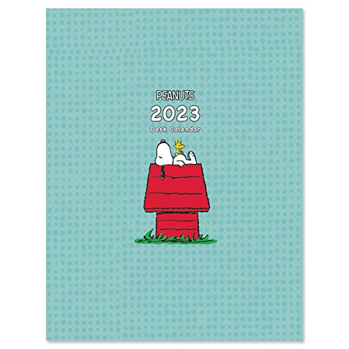 2023 PEANUTS Desk Planner - Monthly Calendar, 8-1 2 x 11 Closed