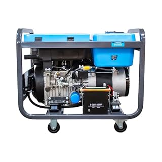 Equip2clean Gorilla Power 12800W Diesel Generator with Key Start - GP12800DE | 12,800W Max Power | Diesel Engine | 12,000W Running Watts | Heavy-Duty Generator for Home & Industrial Use