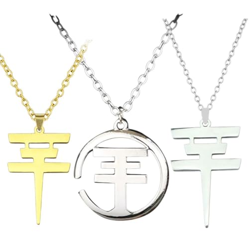 Produktbild von Tokio Hotel Kette Tokyo Hotel Halskette - Minimalistischer Anhänger Aus Edelstahl (925 Silber) Fanartikel Tokio Hotel