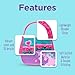 Stephen Joseph Little Girls Toddler Quilted Purse, Purse for Little Girls Handbags Kids Age 3-8