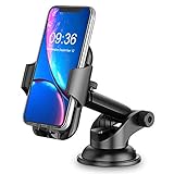 【Amplia Compatibilidad】: El soporte movil coche es compatible con la mayoría de los teléfonos inteligentes entre 4.0 "-6.5", para iPhone 11 Pro Max / 11 Pro / 11 / XS Max / XR / X / 8 Plus / 8 / 7 Plus / 7 / 6 Plus / 6S, Samsung Galaxy S10 / S10 Plus / S10e / S9 / S9 Plus / Note 9 / Note 8 / S8 / S7 / S7 Edge, Google Pixel, LG, Blackberry, Huawei, etc.