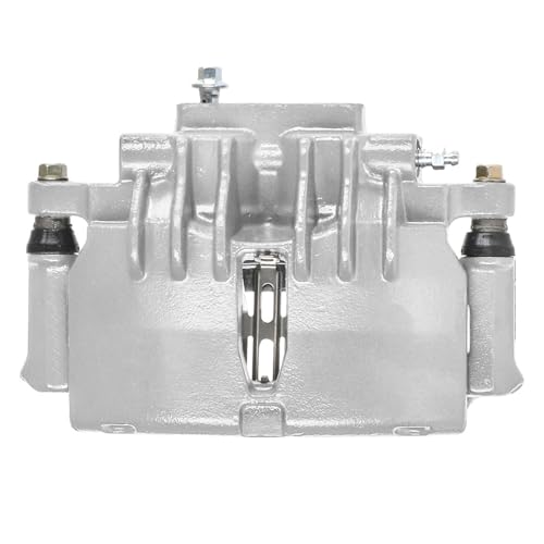 Image of Detroit Axle - Front Right Brake Caliper for Ford 2003-2004 Mustang, Passenger Side Disc Brake Caliper with Bracket Replacement