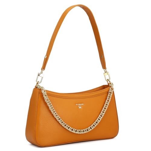 Image of Da Milano Small Leather Shoulder Bag (LB-00749OL)