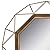 Stonebriar SB-6137A Gold Geometric Wall Mirror, 30 x 30