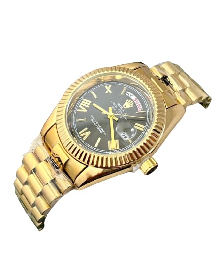 Man_Oyster Perpetual Day & Date with Brown dial for Man Watch (B0CM9JVG1Q) Amazon Price History, Amazon Price Tracker
