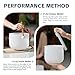 CVNC 432HZ Sound Healing Set of 3 Crystal Singing Bowls, Frosted Chakra Quartz Crystal Sound Bowl with Carry Bags 7'' C Root 8'' F Heart 9'' G Throat