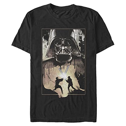 Star Wars T-Shirt Homme Bataille Brute Idéal pour Vos Soirées Ciné