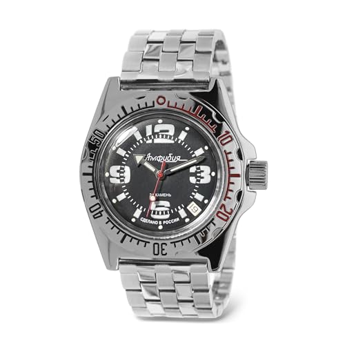 Montre de plongée homme Vostok Amphibia 110903 mécanique au style marin intemporel