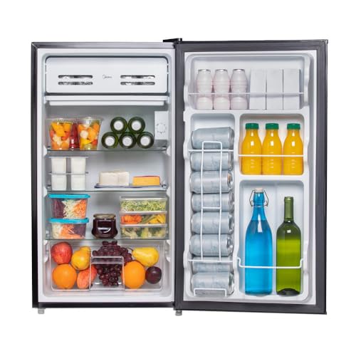 Frigobar Preto 93L Inverter Bivolt Midea