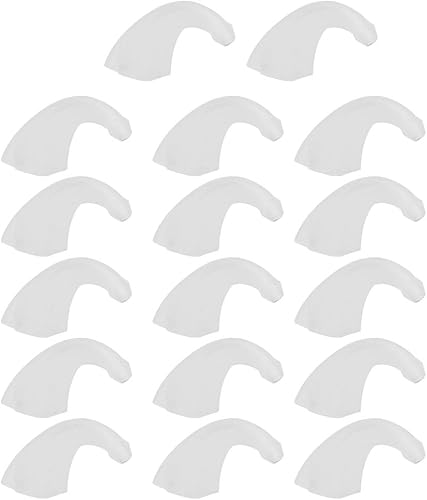 Miniatura 7 de Tubos para audífonos para audífonos y suministros médicos, ajuste directo, 20 piezas de repuesto de gancho para audífonos, práctico estudio para la