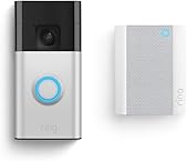 Introducing Ring Battery Video Doorbell + Chime (2nd Gen) | DIY Wireless Video Doorbell Security Camera | Head-To-Toe View, 1440p HD Video | Easy to install (5min) | 30-day free trial of Ring Home