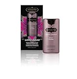 ELD-7366-01, Kama Sutra, Love Liquid light water based lube, 3.4 oz 0.5 LB As Shown