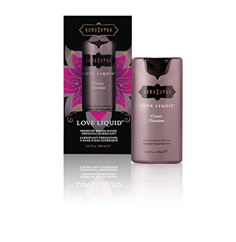 Kama Sutra, Love Liquid light water based lube, 3.4 oz 0.5 LB As Shown