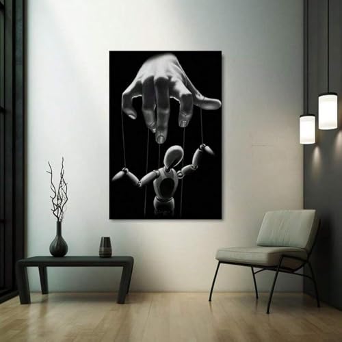 Toile murale abstraite pour briser la monotonie des murs - 3