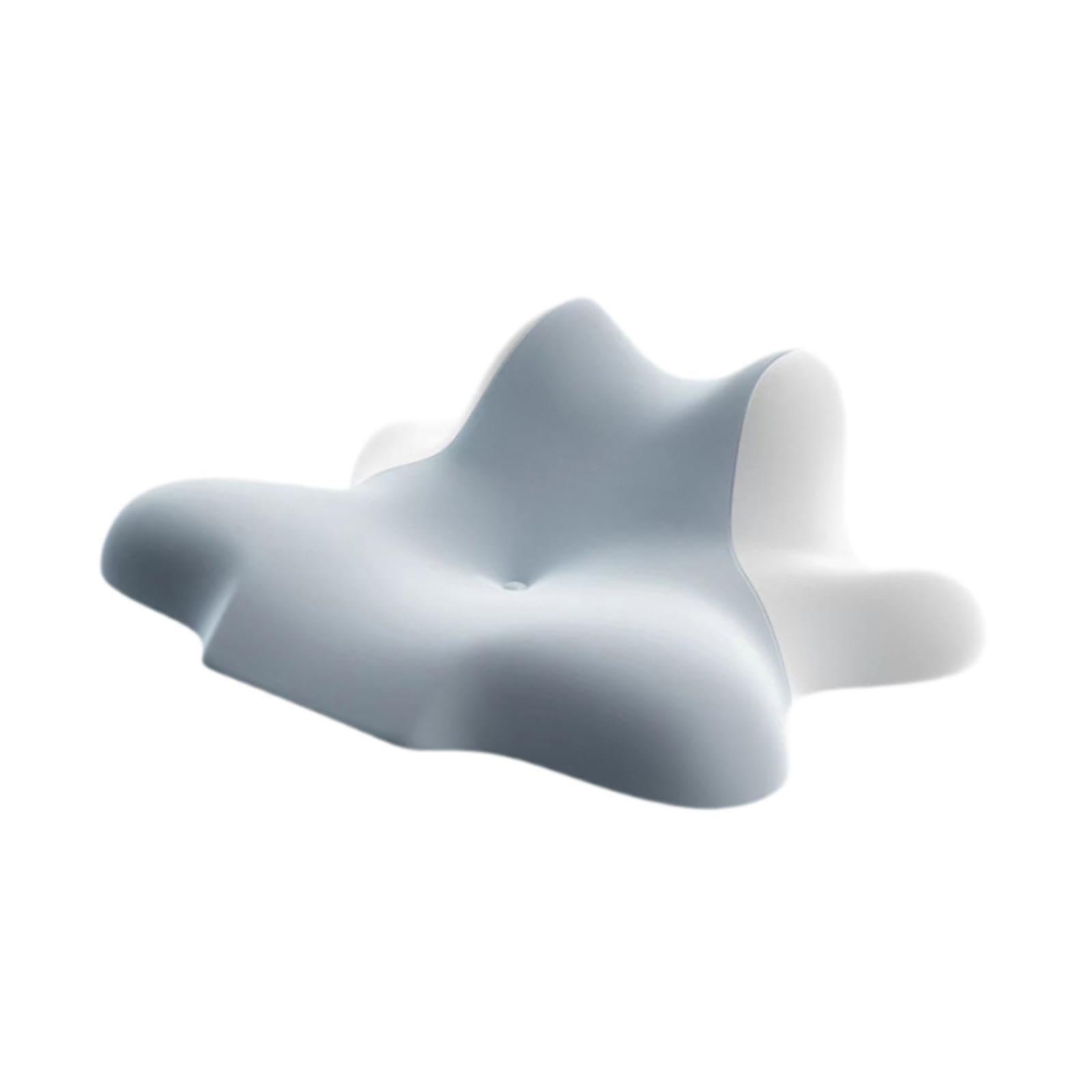 Cuscino in memory foam per dormire, sdraiarsi, sdraiarsi, per dormire, schiena, addominali, uomini/donne, accessori da letto, supporto cervicale, ergonomico, (blu)