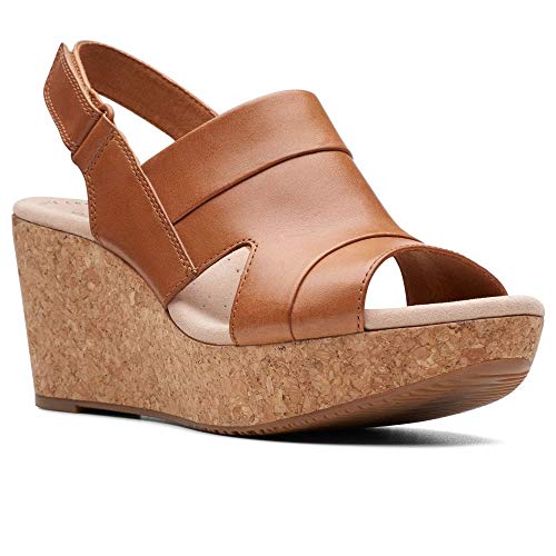 Image of Clarks womens Annadel IvoryWedge Sandal