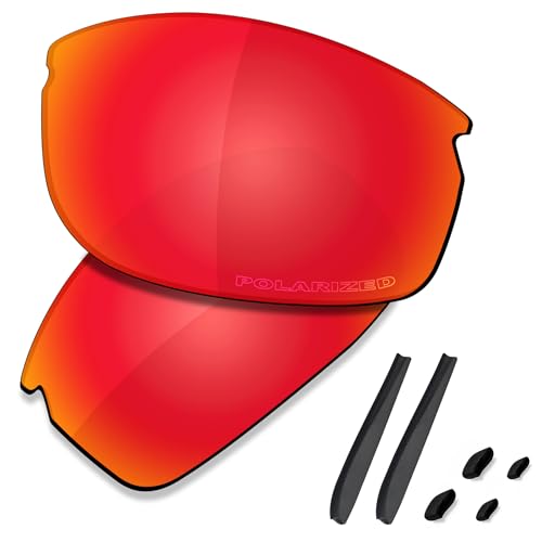 Image of SAUCER Premium Replacement Lenses & Rubber Kits for Oakley Commit Square(SQ) OO9086 | UV400 Protection, Anti-Scratch