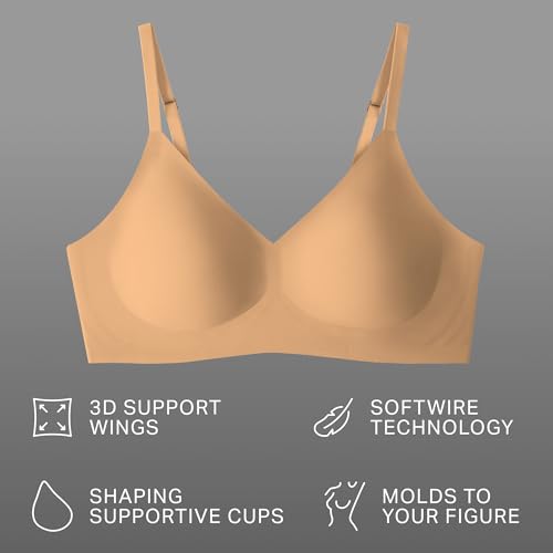 Image of EBY Women's Seamless Relief Bra with Adjustable Straps