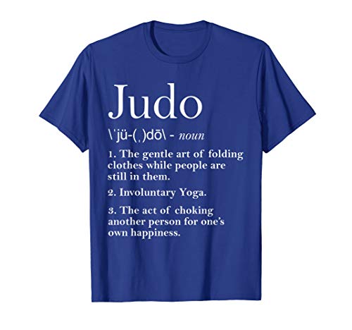 Funny Judoka Men Kids Apparel, Cool Judo Definition T-Shirt