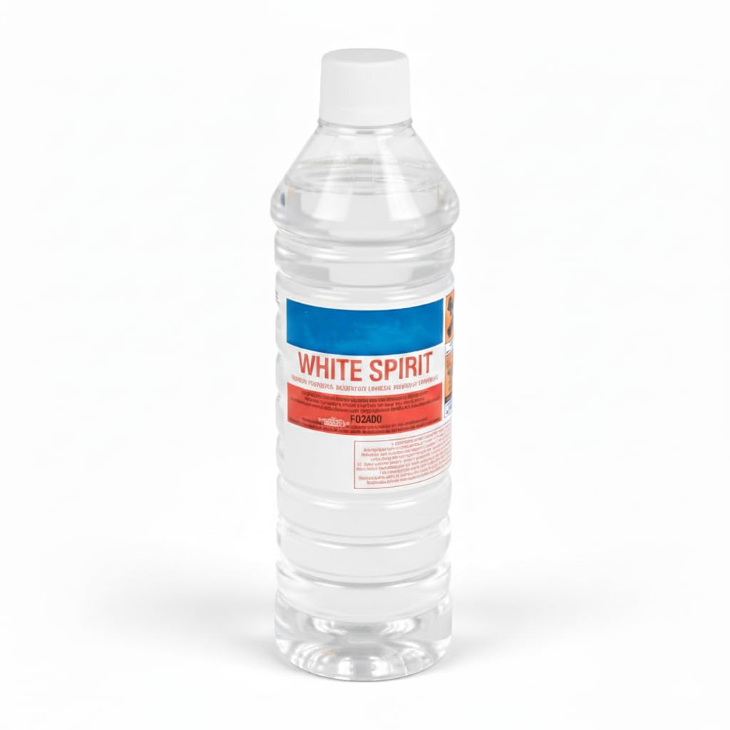KasaBona White Spirit Multi-Purpose Paint Thinner Paint Solvent for Stripping Paint & Cleaning Paint Brushes Stain Remover Oil Based Paint Cleaner (750ml)