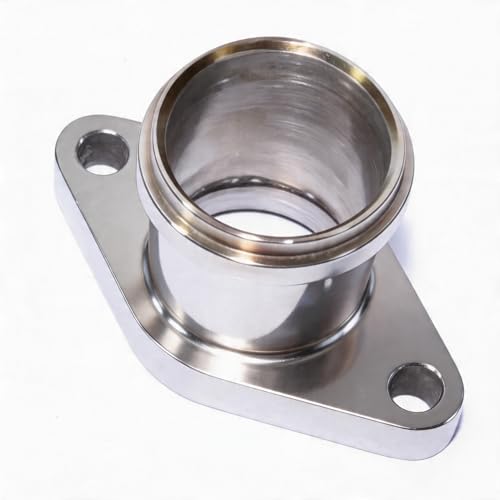 Steel 2-Bolt to V-Band Wastegate Adapter for TiAL Style Wastegates - Image 6