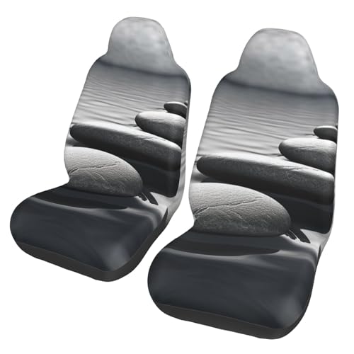 Housse de siège avant imperméable et antidérapante pour voiture lot de 2