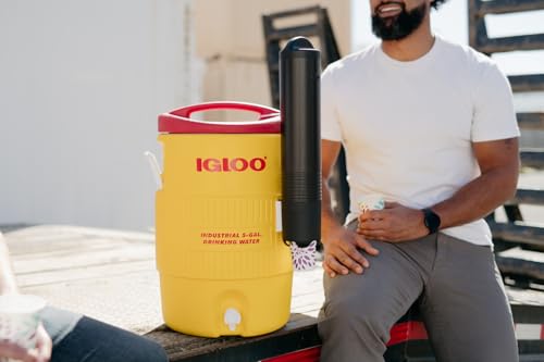 Igloo Industrieller Getränkekühler, 30,5 l, gelb/rot/weiß