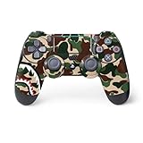 Skinit Decal Gaming Skin Compatible with PS4 Pro/Slim Controller - Shark Teeth Street Camo Design