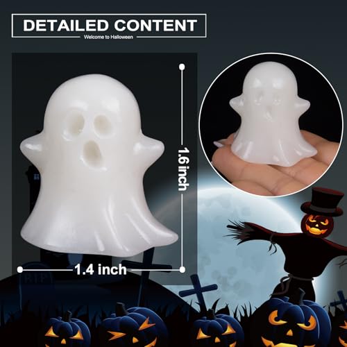 Estatua de Fantasma de Cristal Blanco miniatura 2
