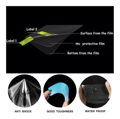 Film protection tableau bord RS660 évite rayures écran