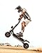Adults Electric Scooter, Max Speed 50 MPH, 60V5600W High Power Dual Motor,Up to 50Miles Range Battery, 11 Inch Pneumatic Off-Road Tires with Detachable Seat for Daily Commuting US Standard Plug