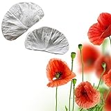 3D Opium Poppy Blumen Blätter Silikon Form Fondant Seife Backform Kuchen dekorieren Tools...