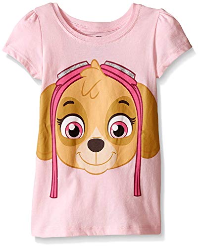 Nickelodeon Little Girls' Paw Patrol Short Sleeve T-Shirt Shirt
