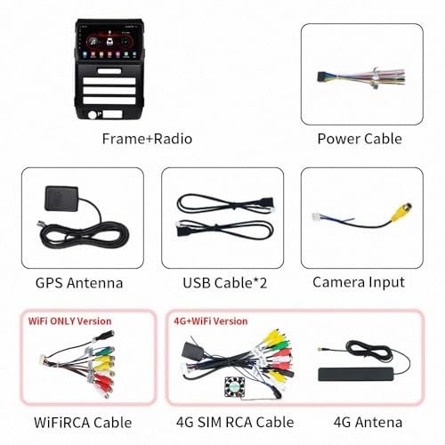 Autoradio para Chevrolet Tracker 3 con Mirror Link WiFi y cámara de marcha atrás 7