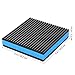 SOLUSTRE Heavy Duty Rubber Anti Vibration Pads 4 Pack Shock Absorbing Isolation Mats for Industrial Equipment Air Compressors Washing Machines Noise Reduction