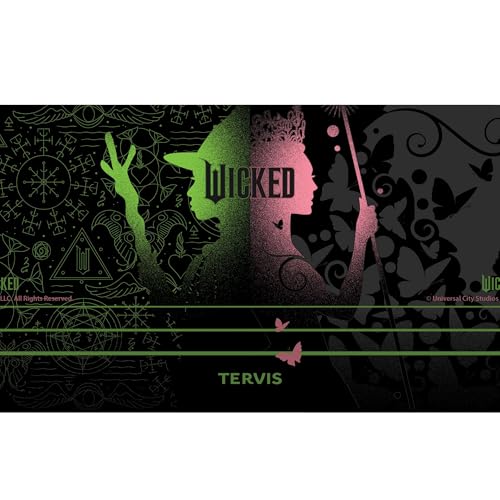 Tervis Copo de viagem Traveler Wicked - Unlikely Friendship com isolamento térmico de parede tripla