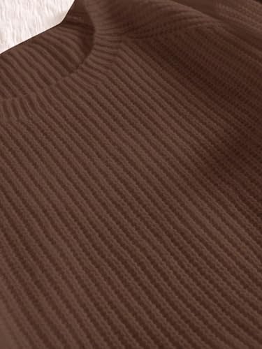 Image of SHENHE Women's Plus Size Sweaters Bow Cutout Crewneck Long Raglan Sleeve Knit Tops Chunky Sweaters