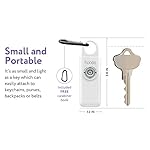 Hootie Personal Safety Alarm for Women, Men, & Kids - Keychain Alarm, Self Defense Strobe & Siren, Security Siren Keychain with 130dB Self Defense Siren & Strobe Light - White - Image 2