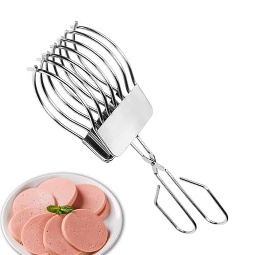 Pinza De Tallado Abrazadera De Acero Inoxidable - Abrazadera De Corte De Acero Inoxidable Pesado, Herramienta De Corte De Pan De Carne | Gadgets De Pinzas De Precisión, Mango De Seguridad Tede