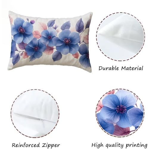 Coussin de jardin violet 30x60 cm imperméable et déperlant - 6