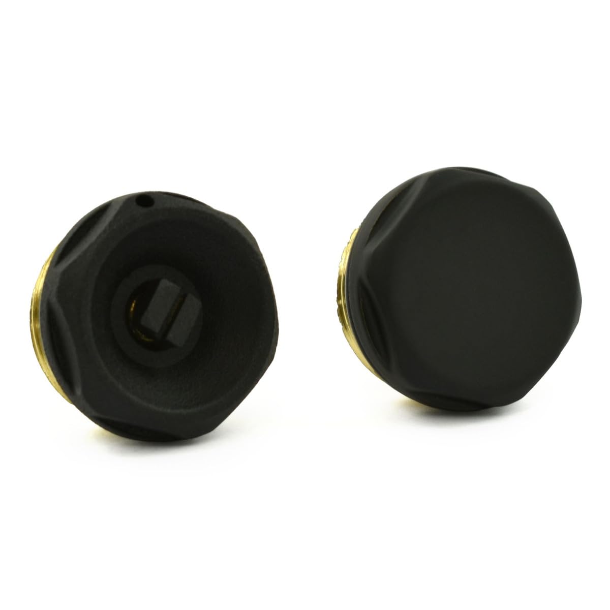 Hot Flow | 1/2 inch Radiator Bleed Valve & Blanking Plug Satin Black. Designed to Efficiently Manage Air & Maintain Your Heating Systems Integrity. Prevents Cold Spots, Noise & Corrosion.