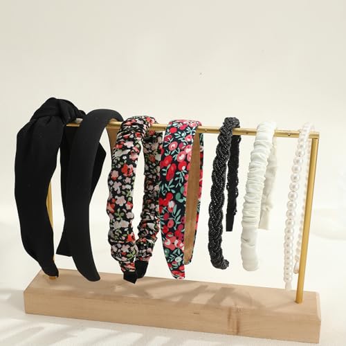 Smuobt UM-YM039-4 7 Pack Headbands For Women Girls Knot Headbands Non Slip Hairbands Cute Hair Accessories Multi-Style Headbands Valentine'S Day Birthday Gift thumb #6