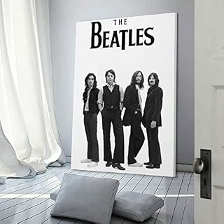 Poster de groupe de rock britannique The Beatles – Décoration murale rétro – Décoration murale pour la maison et la… - Les Beatles, Paul McCartney, John Lennon, RIngo Starr, George Harrison Poster de groupe de rock britannique The Beatles - Décoration murale rétro - Décoration murale pour la maison et la… – Image 3