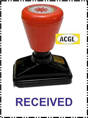 Image of Self-Ink /Pre-Ink Pocket Stamp - Received | Clear Office Marking | Smudge-Free Impression | AI Tested