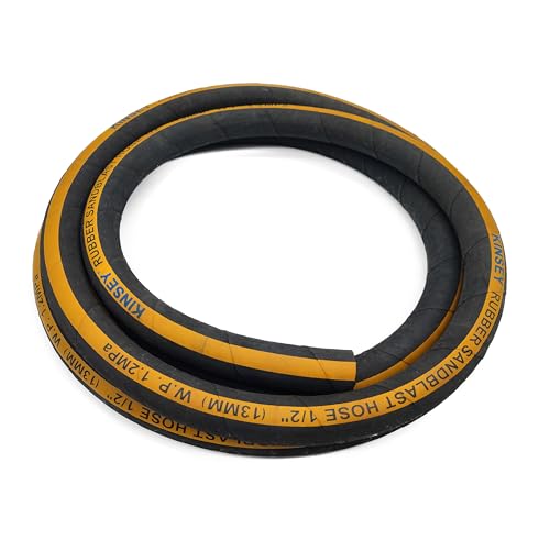 Tuyau de sablage de 1,27 cm de diamètre intérieur x 2,5 cm de diamètre extérieur, 4,6 m de long...