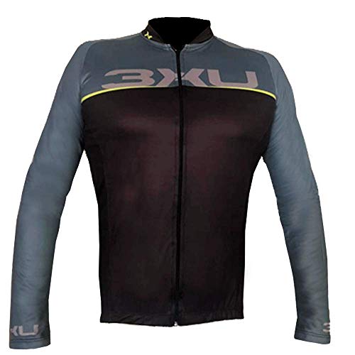 CAMISA 3XU TITANIUM VERDE LONGA REFACTOR